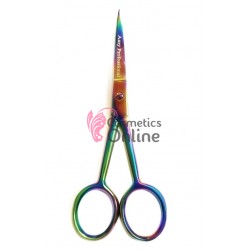 Foarfeca de tuns pentru barba si mustata Amy Group Curcubeu